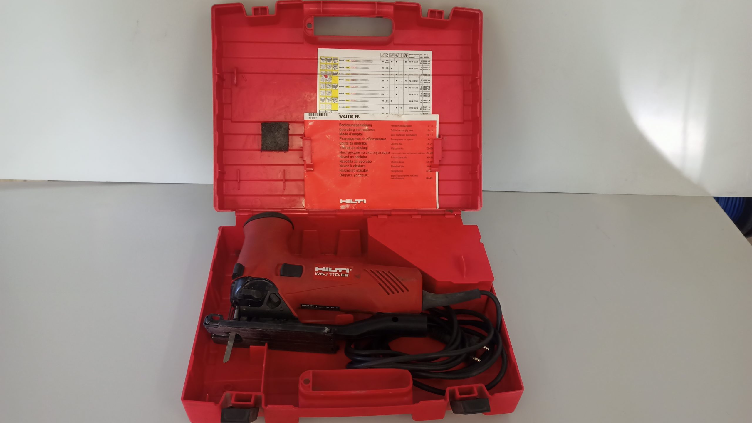 Přímočará pila HILTI WSJ 11B
